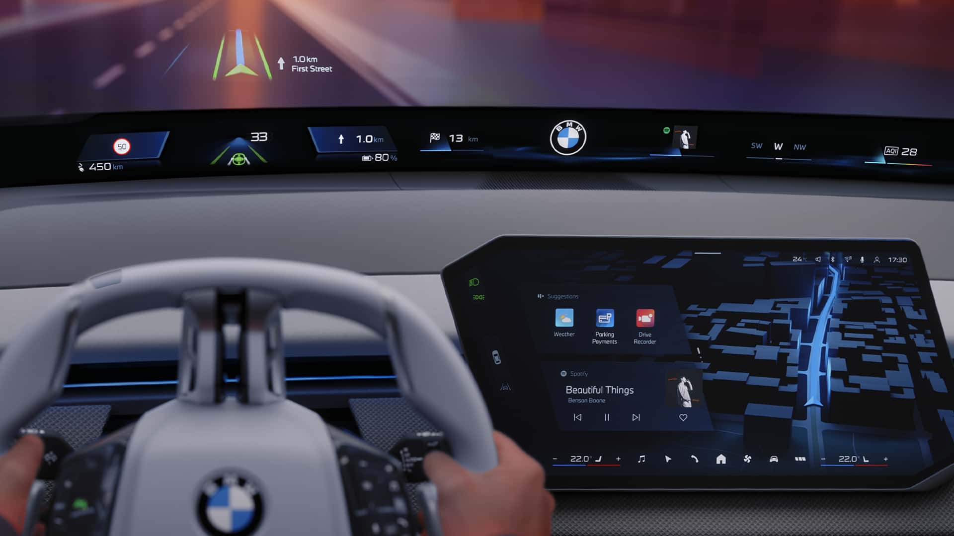 BMW će projektovati sve informacije na vetrobransko staklo
