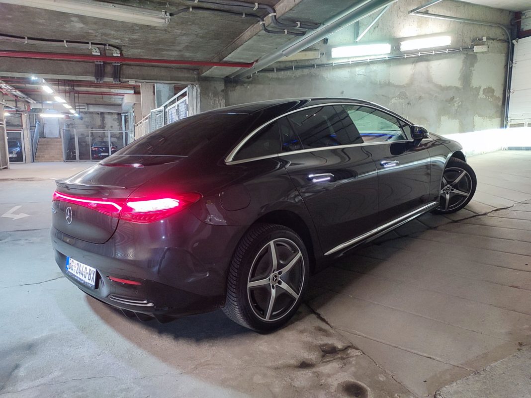 Auto magazin Srbija Test Mercedes-Benz EQE 350+