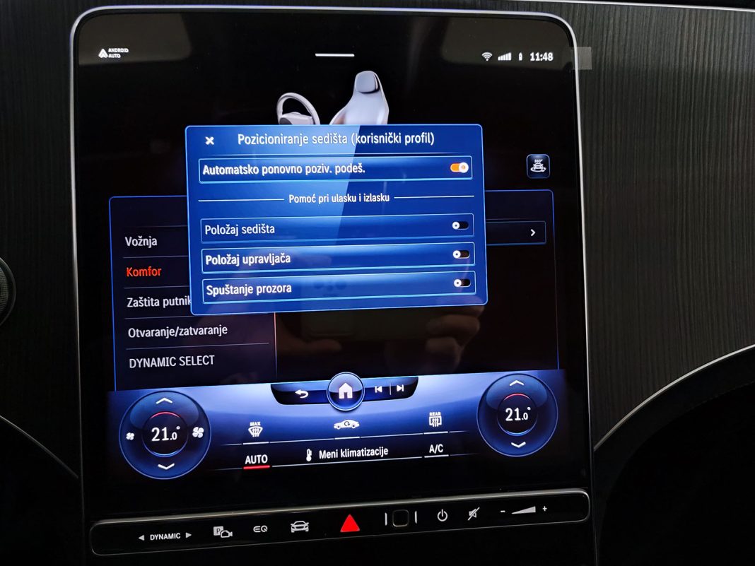 Auto magazin Srbija Test Mercedes-Benz EQE 350+