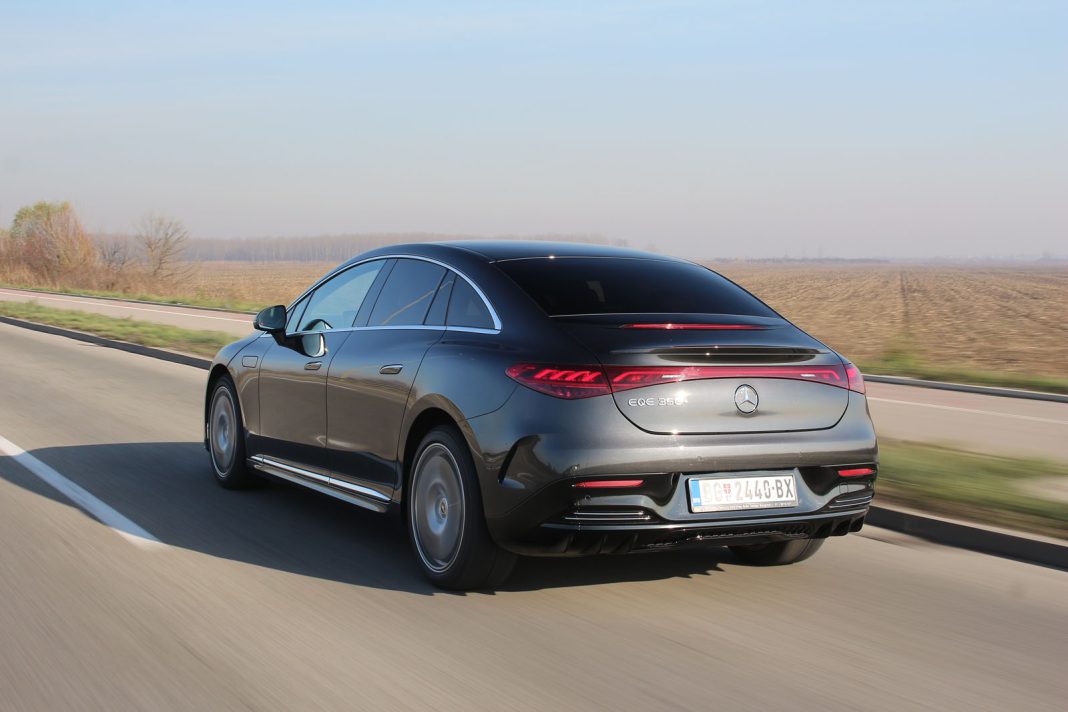 Auto magazin Srbija Test Mercedes-Benz EQE 350+
