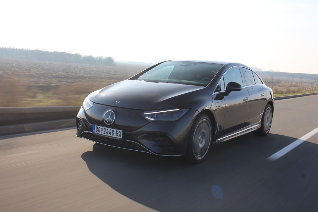 Auto magazin Srbija Test Mercedes-Benz EQE 350+