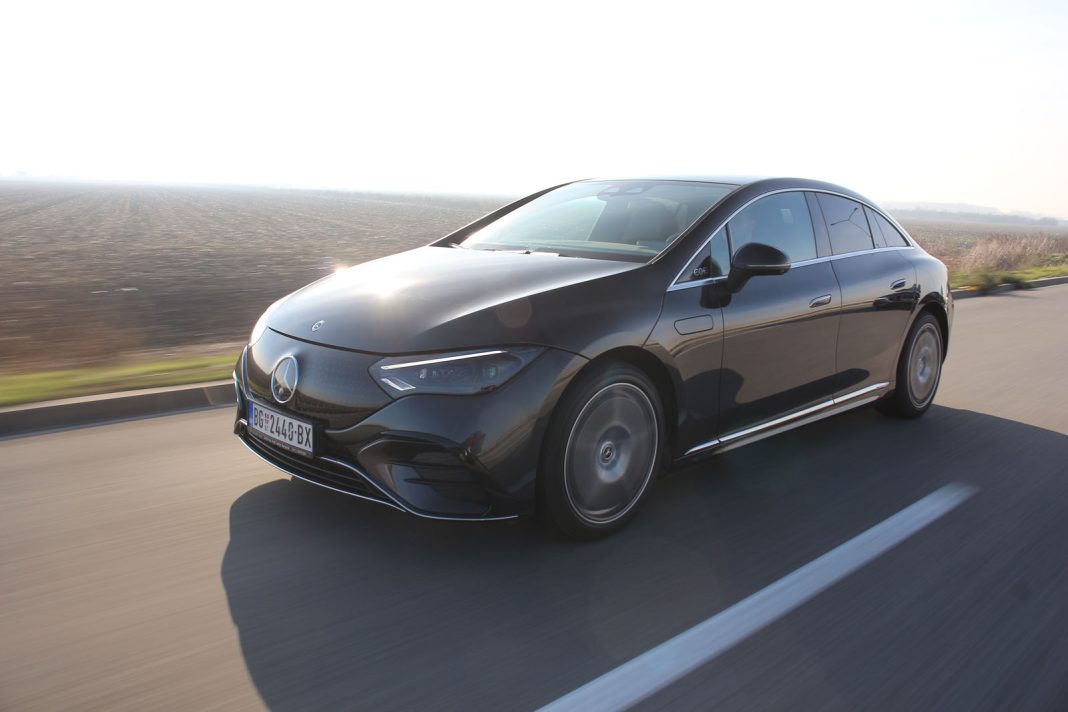 Auto magazin Srbija Test Mercedes-Benz EQE 350+