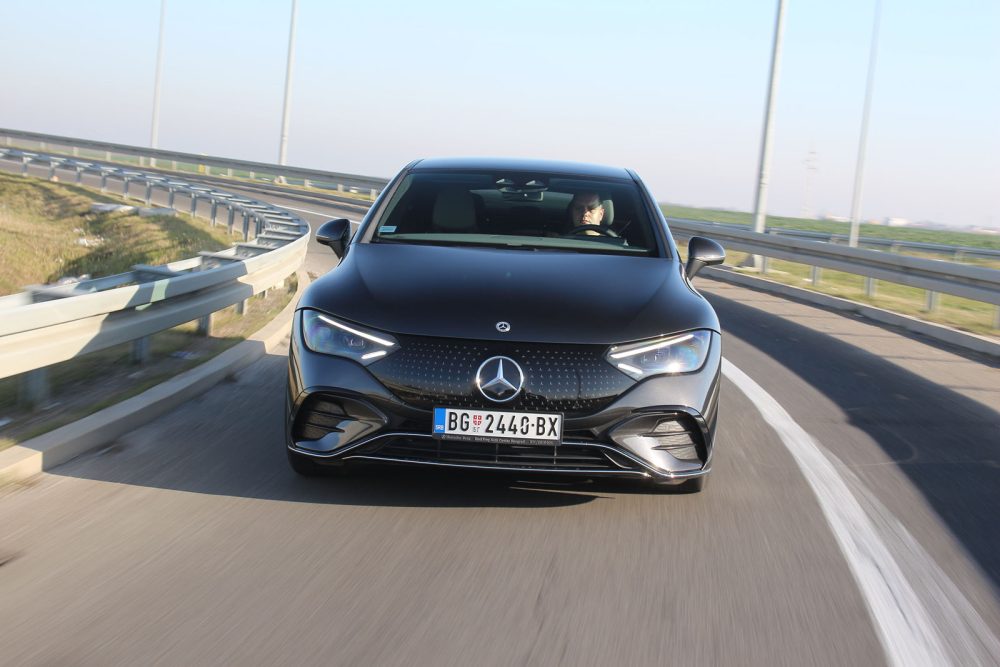 Auto magazin Srbija Test Mercedes-Benz EQE 350+
