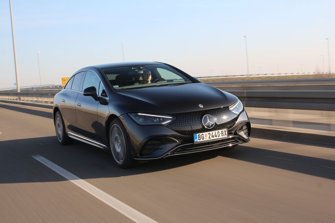 Auto magazin Srbija Test Mercedes-Benz EQE 350+
