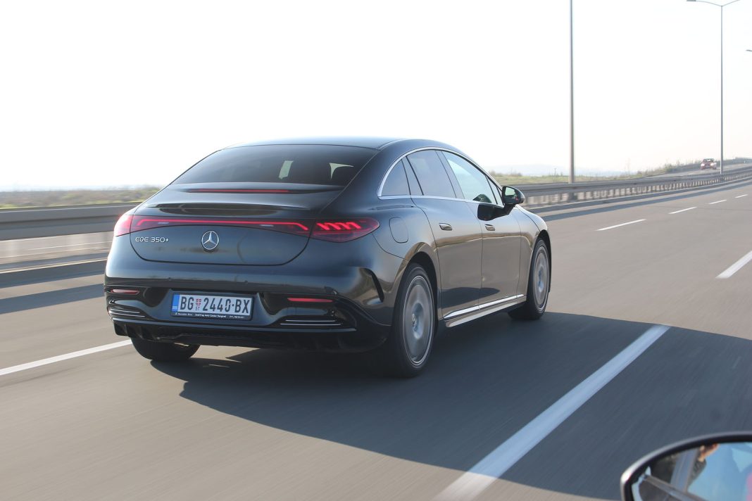 Auto magazin Srbija Test Mercedes-Benz EQE 350+