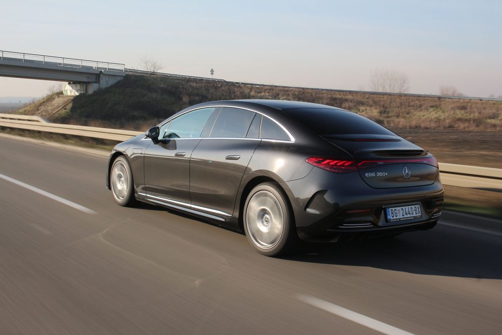 Auto magazin Srbija Test Mercedes-Benz EQE 350+