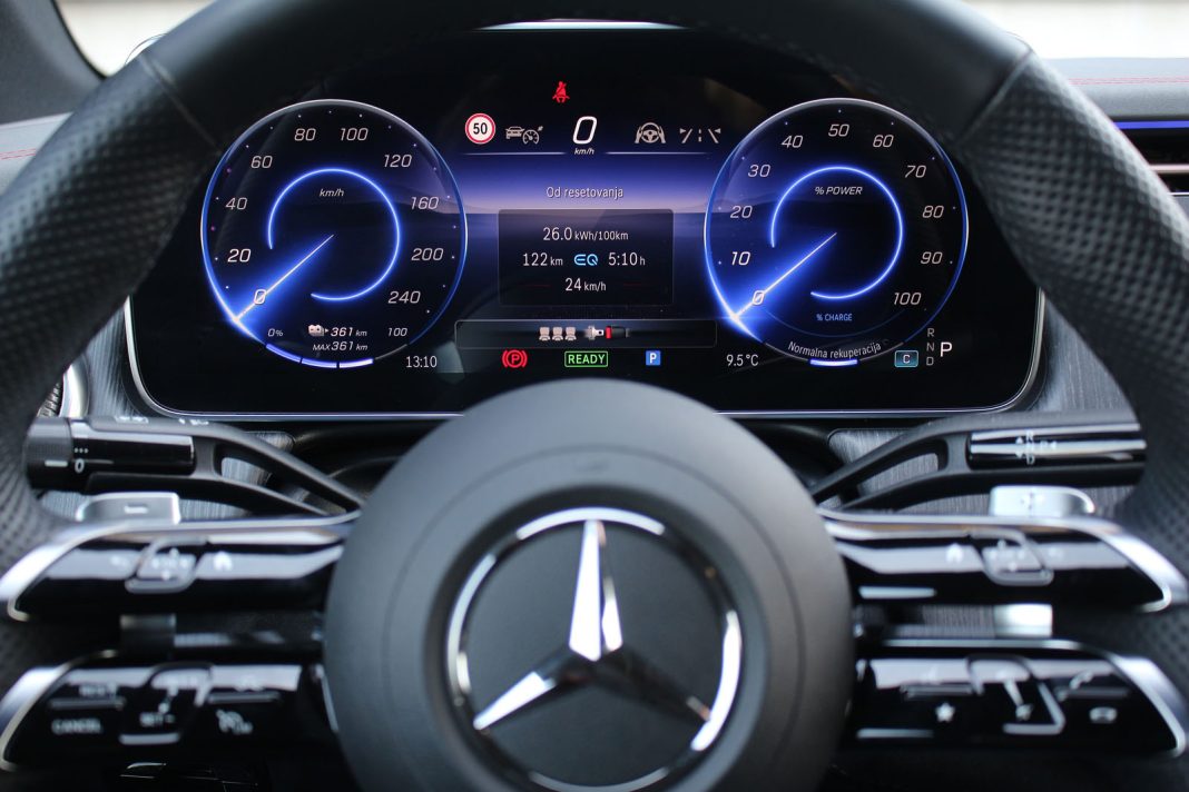 Auto magazin Srbija Test Mercedes-Benz EQE 350+
