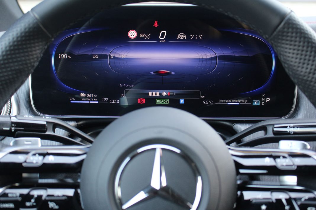 Auto magazin Srbija Test Mercedes-Benz EQE 350+