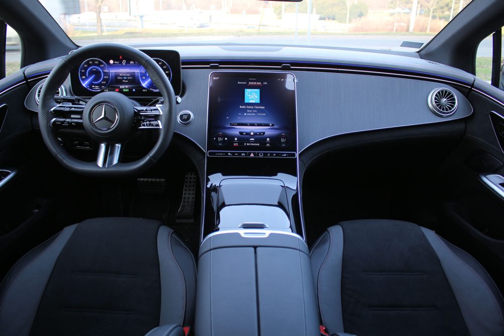 Auto magazin Srbija Test Mercedes-Benz EQE 350+
