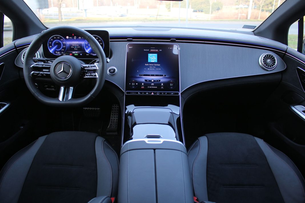 Auto magazin Srbija Test Mercedes-Benz EQE 350+
