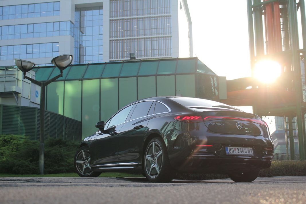 Auto magazin Srbija Test Mercedes-Benz EQE 350+