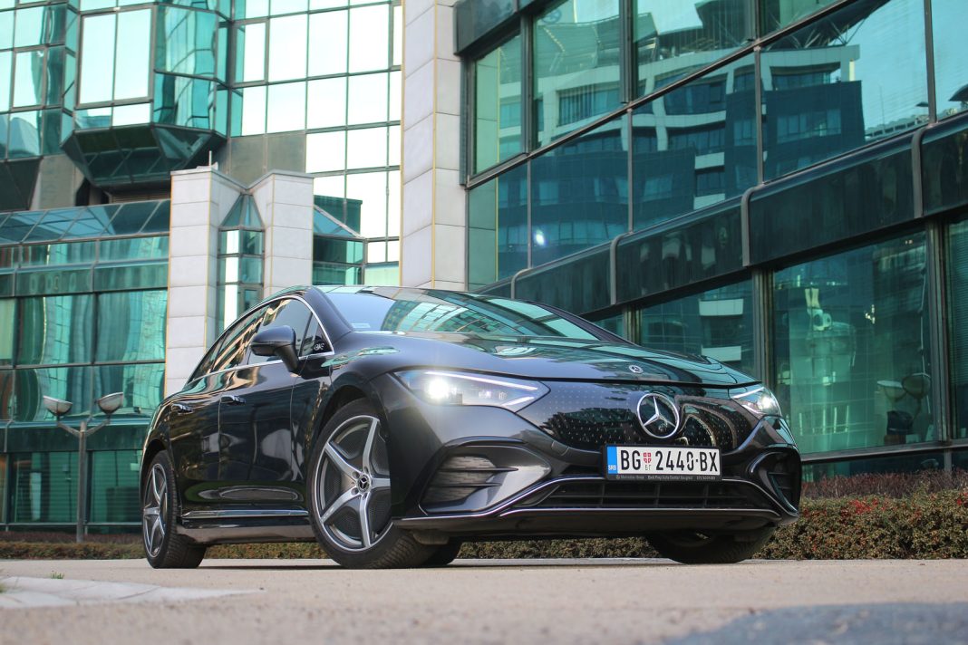Auto magazin Srbija Test Mercedes-Benz EQE 350+
