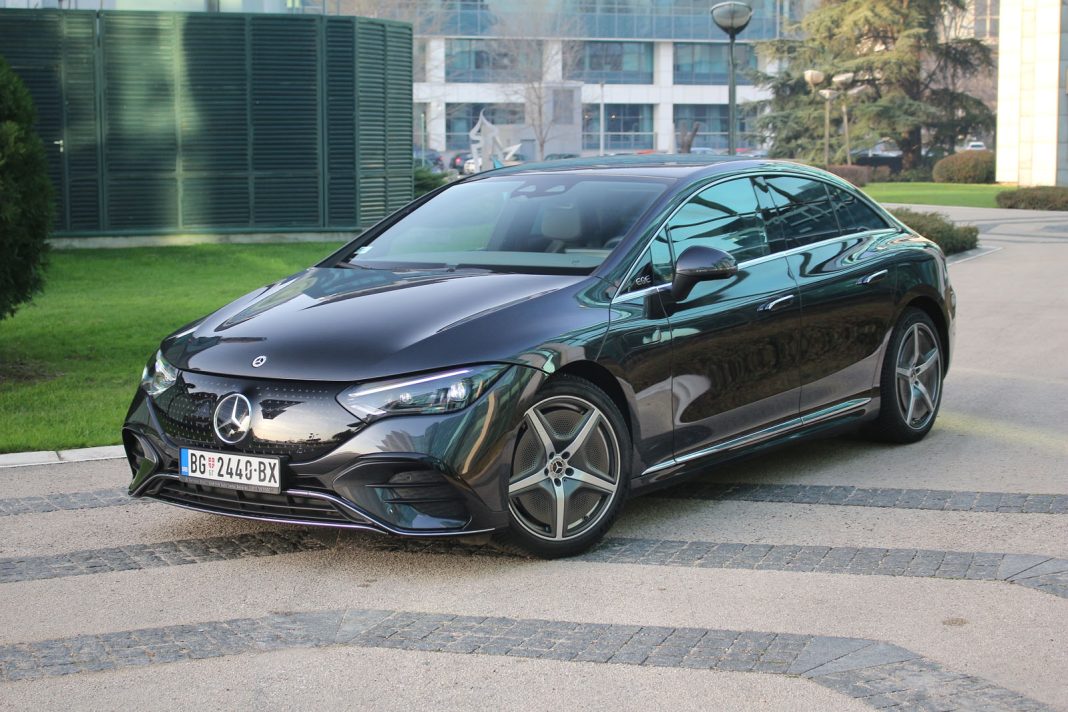 Auto magazin Srbija Test Mercedes-Benz EQE 350+