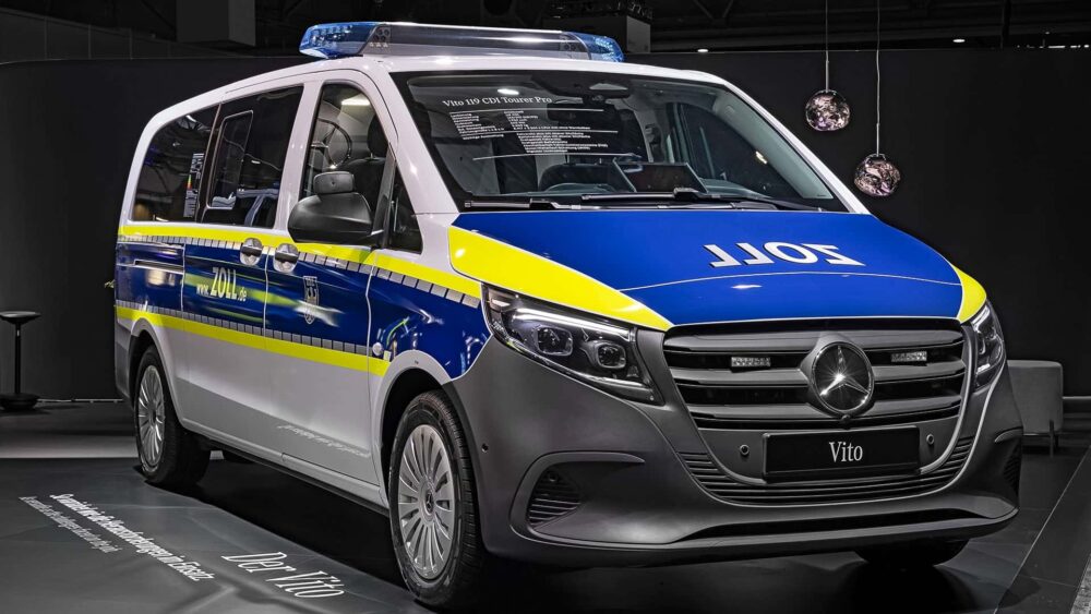Mercedes policijska vozila i vozila za potrebe carine