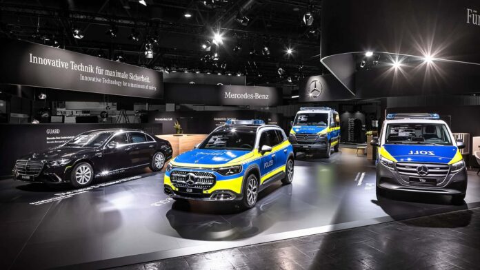 Mercedes policijska vozila i vozila za potrebe carine