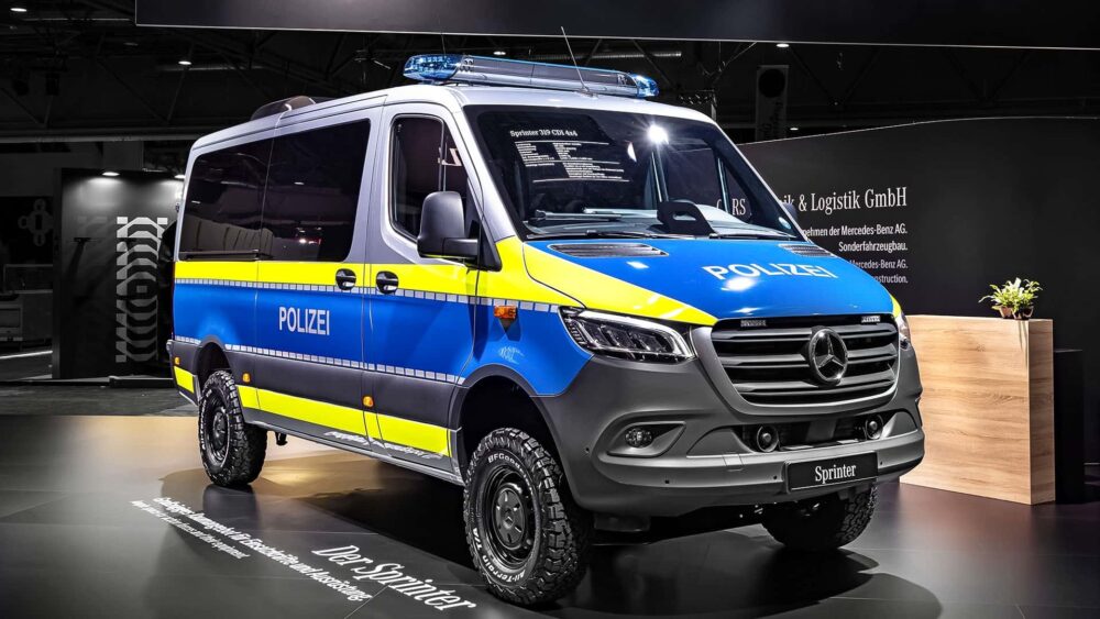 Mercedes policijska vozila i vozila za potrebe carine