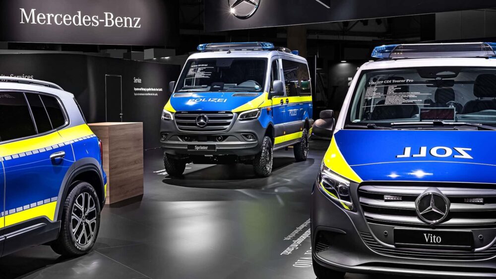 Mercedes policijska vozila i vozila za potrebe carine