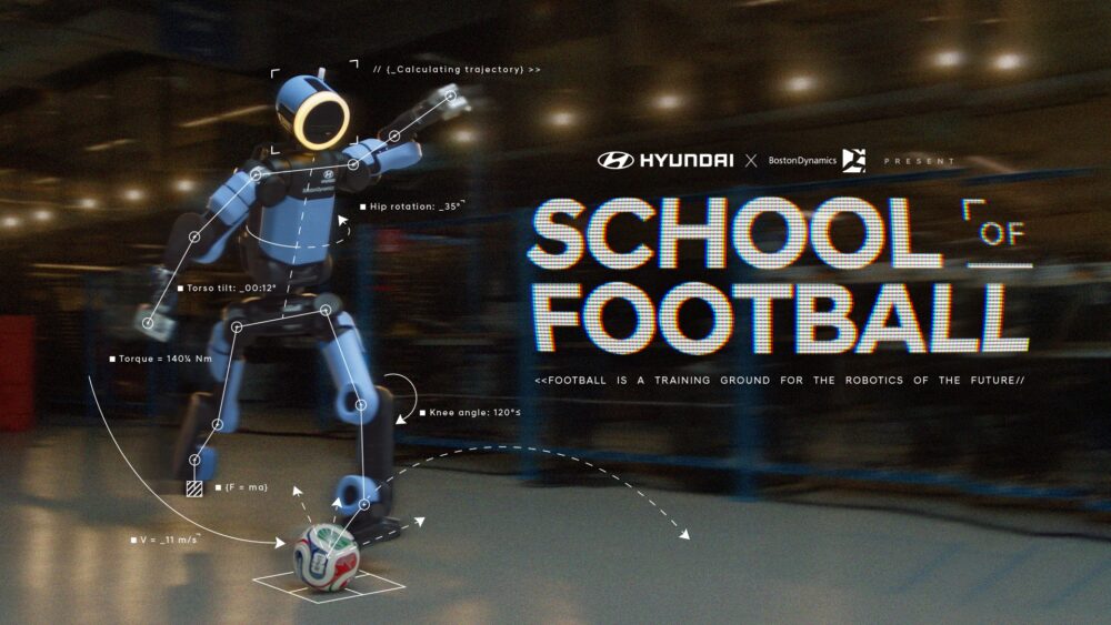 Hyundai Motor School of Football Boston Dynamics Atlas